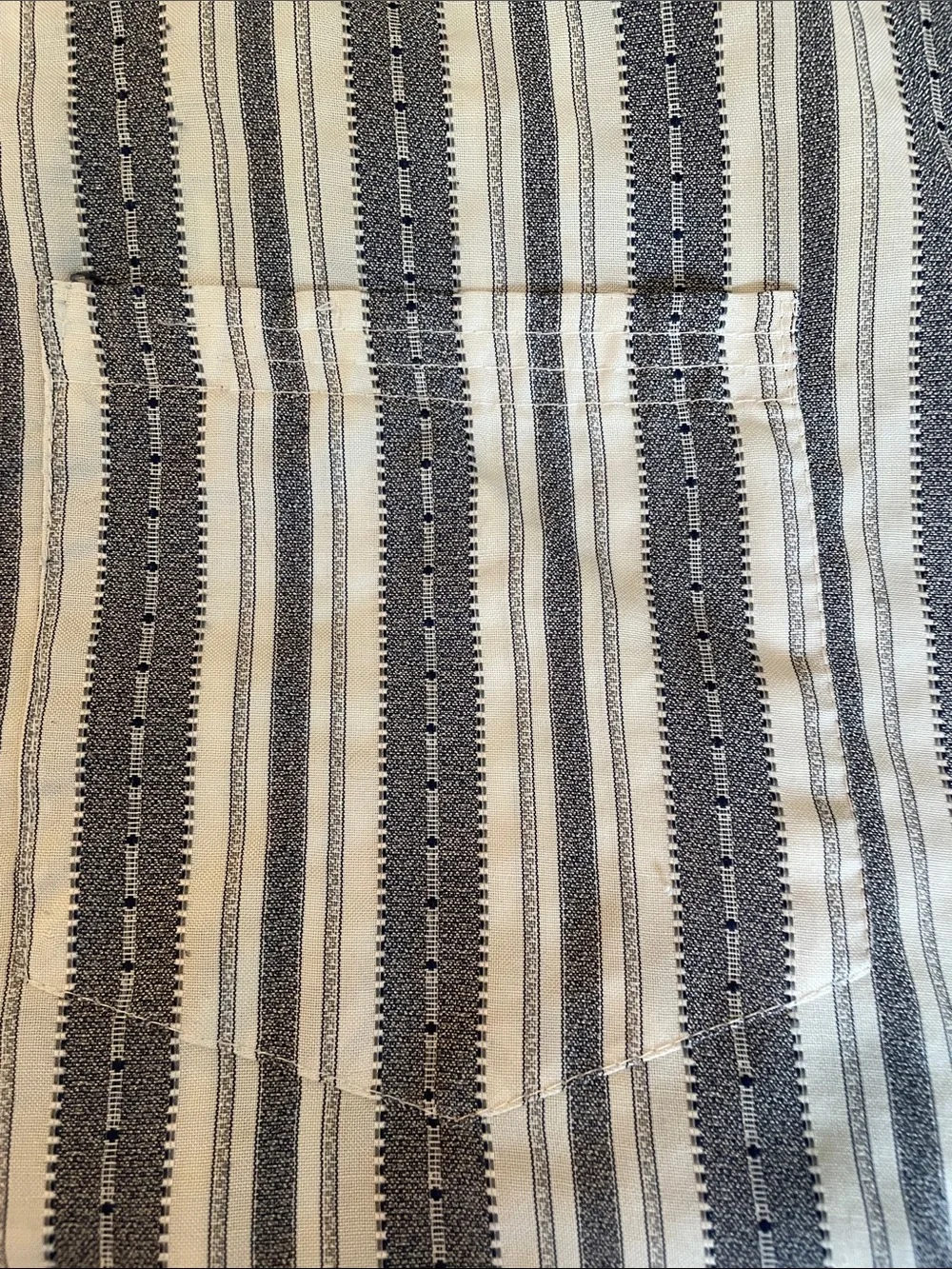 Striped V-Neck Kaftan - Picture 6 of 8